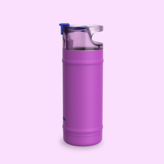 bubba 18 oz DualSip Insulated Stainless Steel Water Bottle - Mood Booster - US 8175