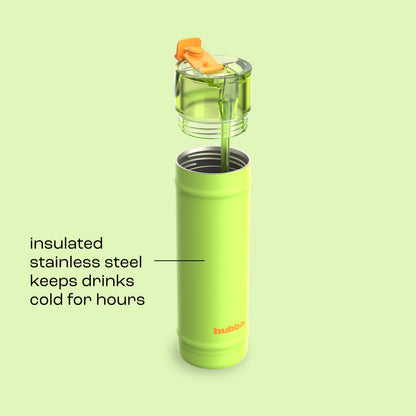 bubba 24 oz DualSip Insulated Stainless Steel Water Bottle - Glow Up - US 5713