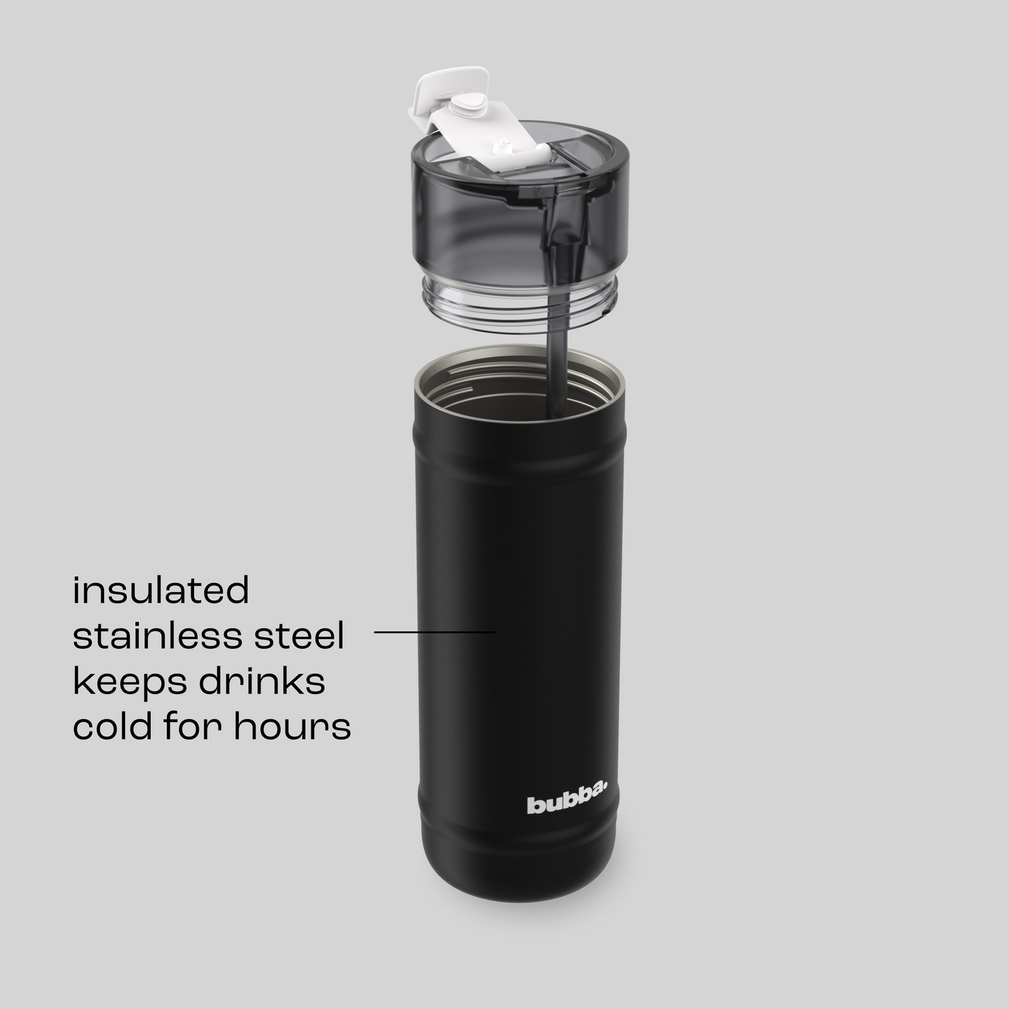 bubba 32 oz DualSip Insulated Stainless Steel Water Bottle - Office Siren - US 1622