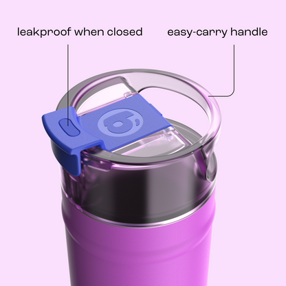 bubba 32 oz DualSip Insulated Stainless Steel Water Bottle - Mood Booster - US 3243