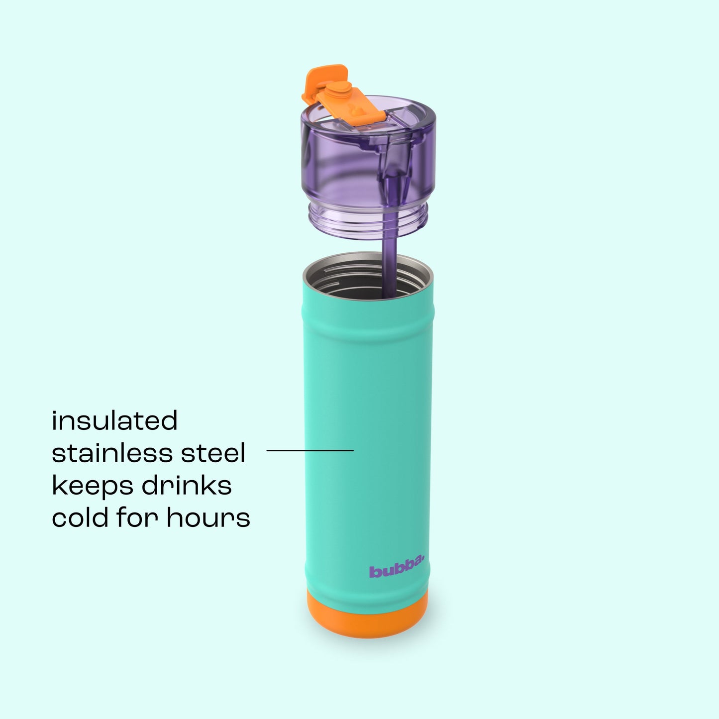 bubba 24 oz DualSip Insulated Stainless Steel Water Bottle -  Field Trip - US 9411