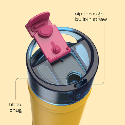 bubba 24 oz DualSip Insulated Stainless Steel Water Bottle - Spirit Week - US 2164