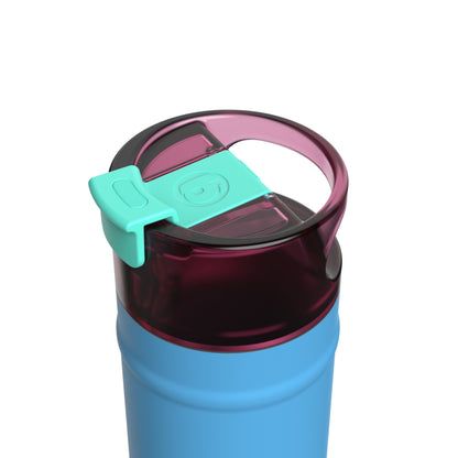 bubba 24 oz DualSip Insulated Stainless Steel Water Bottle - Blue Ribbon - US 8906