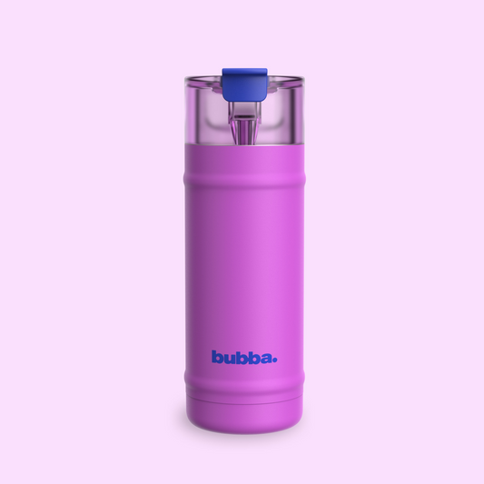 bubba 18 oz DualSip Insulated Stainless Steel Water Bottle - Mood Booster - US 8175