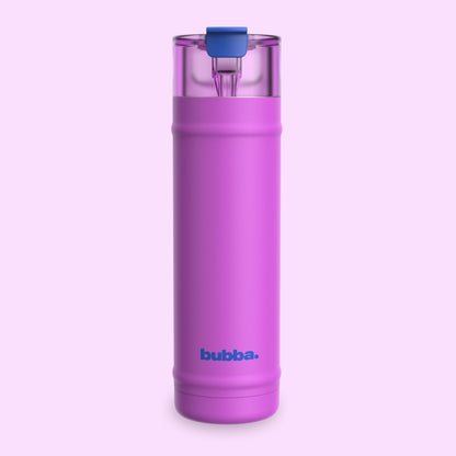 bubba 24 oz DualSip Insulated Stainless Steel Water Bottle - Mood Booster - US 2319