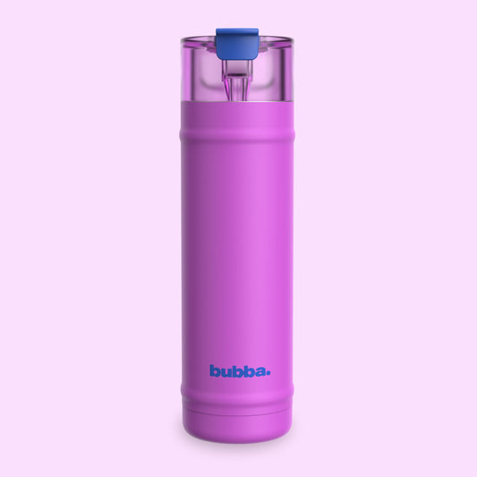 bubba 24 oz DualSip Insulated Stainless Steel Water Bottle - Mood Booster - US 2319