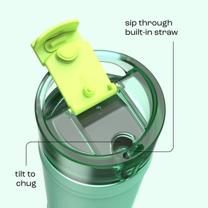 bubba 32 oz DualSip Insulated Stainless Steel Water Bottle - Tropical Eclipse - US 8995