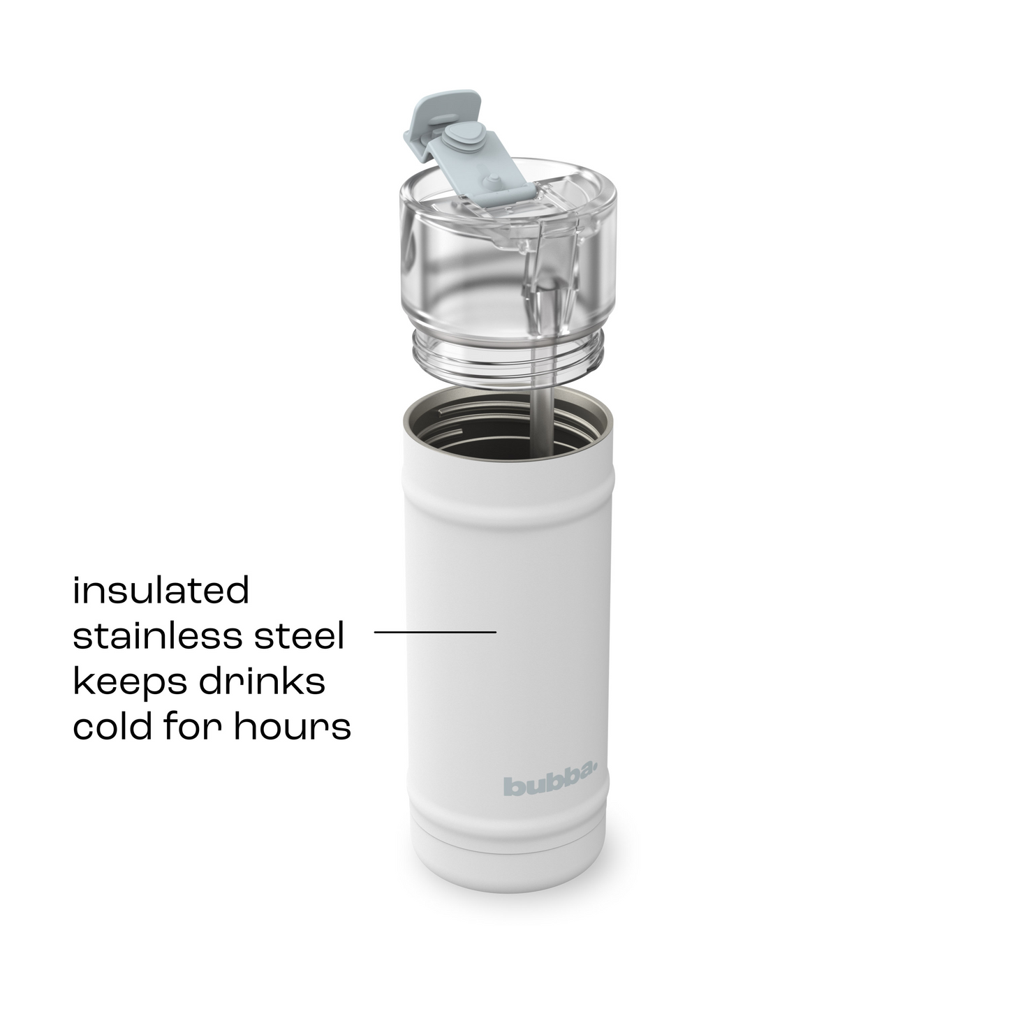 bubba 18 oz DualSip Insulated Stainless Steel Water Bottle - Fresh Kicks - US 6919