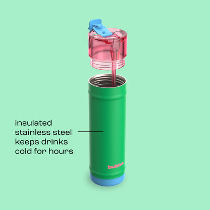 bubba 24 oz DualSip Insulated Stainless Steel Water Bottle - Fresh Serve - US 1430