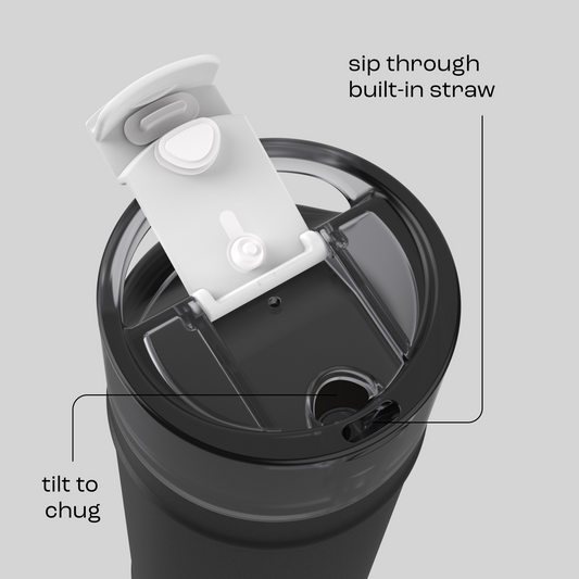 bubba 32 oz DualSip Insulated Stainless Steel Water Bottle - Office Siren - US 1622