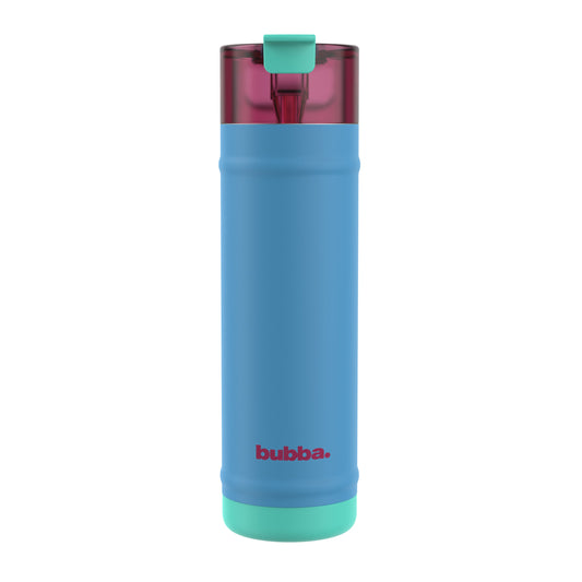 bubba 24 oz DualSip Insulated Stainless Steel Water Bottle - Blue Ribbon - US 8906