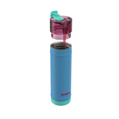 bubba 24 oz DualSip Insulated Stainless Steel Water Bottle - Blue Ribbon - US 8906