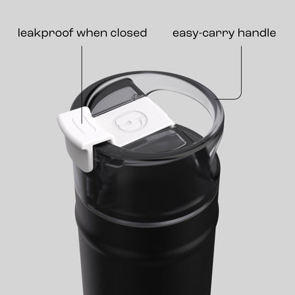 bubba 24 oz DualSip Insulated Stainless Steel Water Bottle - Office Siren - US 8614