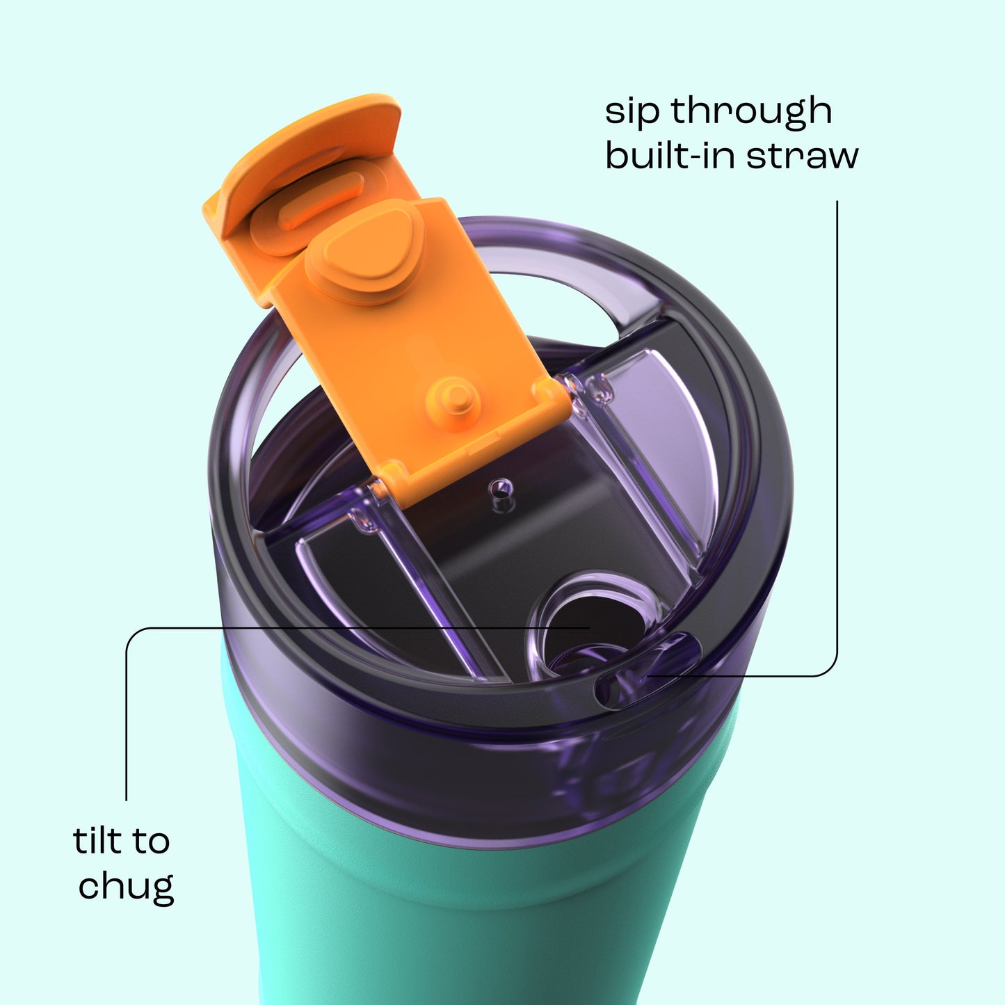 bubba 24 oz DualSip Insulated Stainless Steel Water Bottle -  Field Trip - US 9411