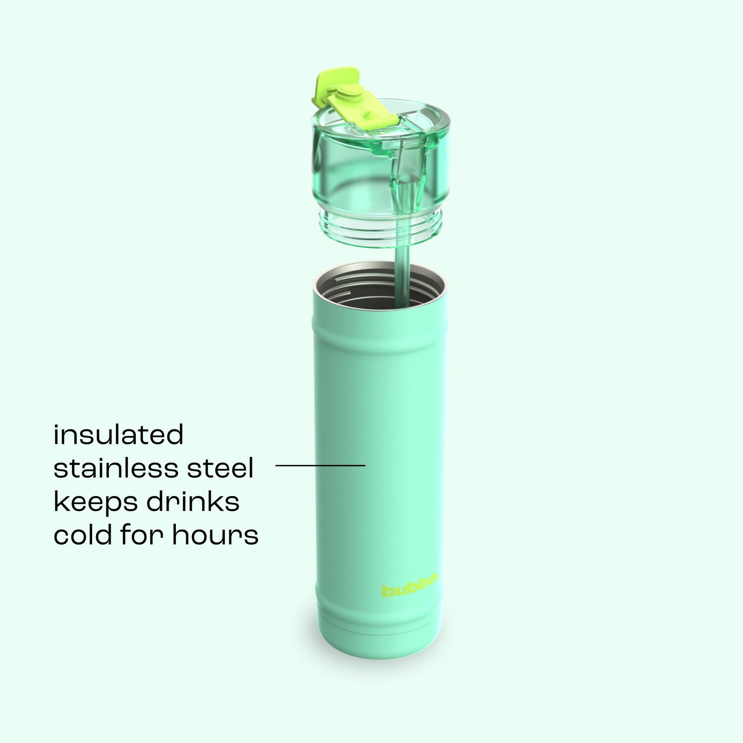 bubba 24 oz DualSip Insulated Stainless Steel Water Bottle - Tropical Eclipse - US 8003